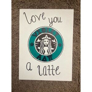ADPi Sorority Little Violet Canvas and Wall Art Starbucks-Inspired Decor